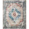 Mayberry Rug 5 ft. 3 in. x 7 ft. 1 in. Oxford Ashton Area Rug, Multi Color OX9406 5X8